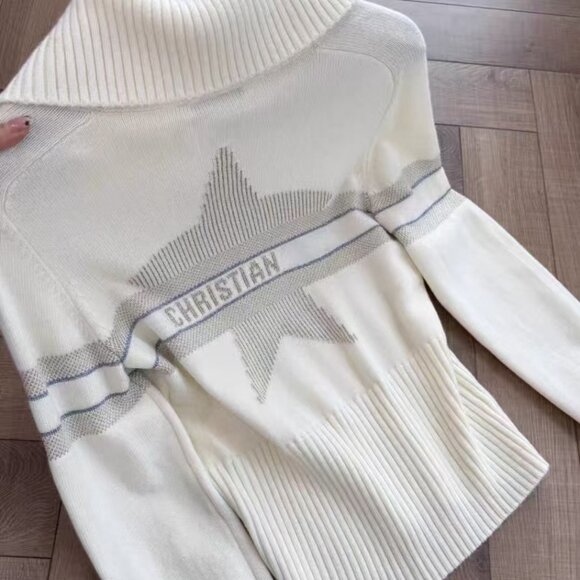 Dior Ski Collection Star Zip Cardigan - Off-White - Picture 6 of 6